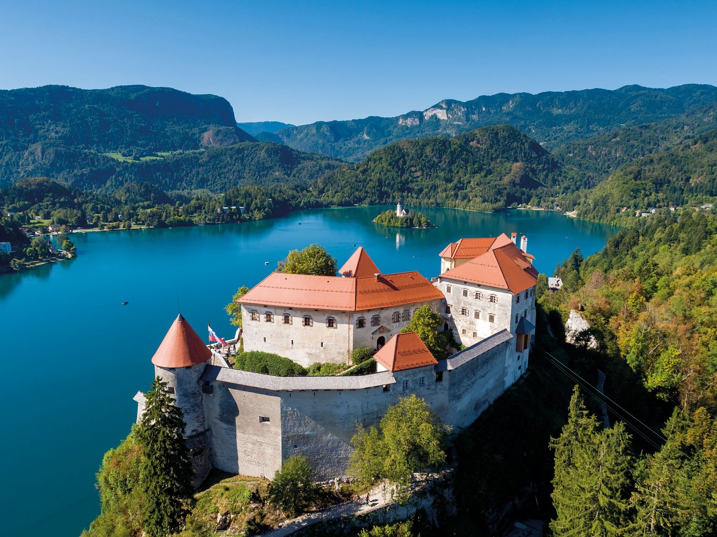 Juliana Trail: Stage 4, Begunje - Bled (Bled Castle)