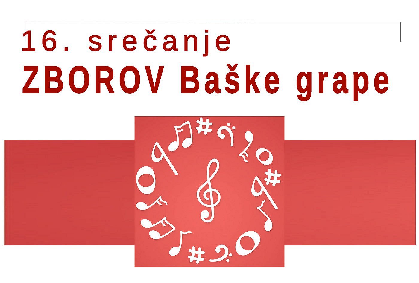 16. srečanje Zborov Baške grape